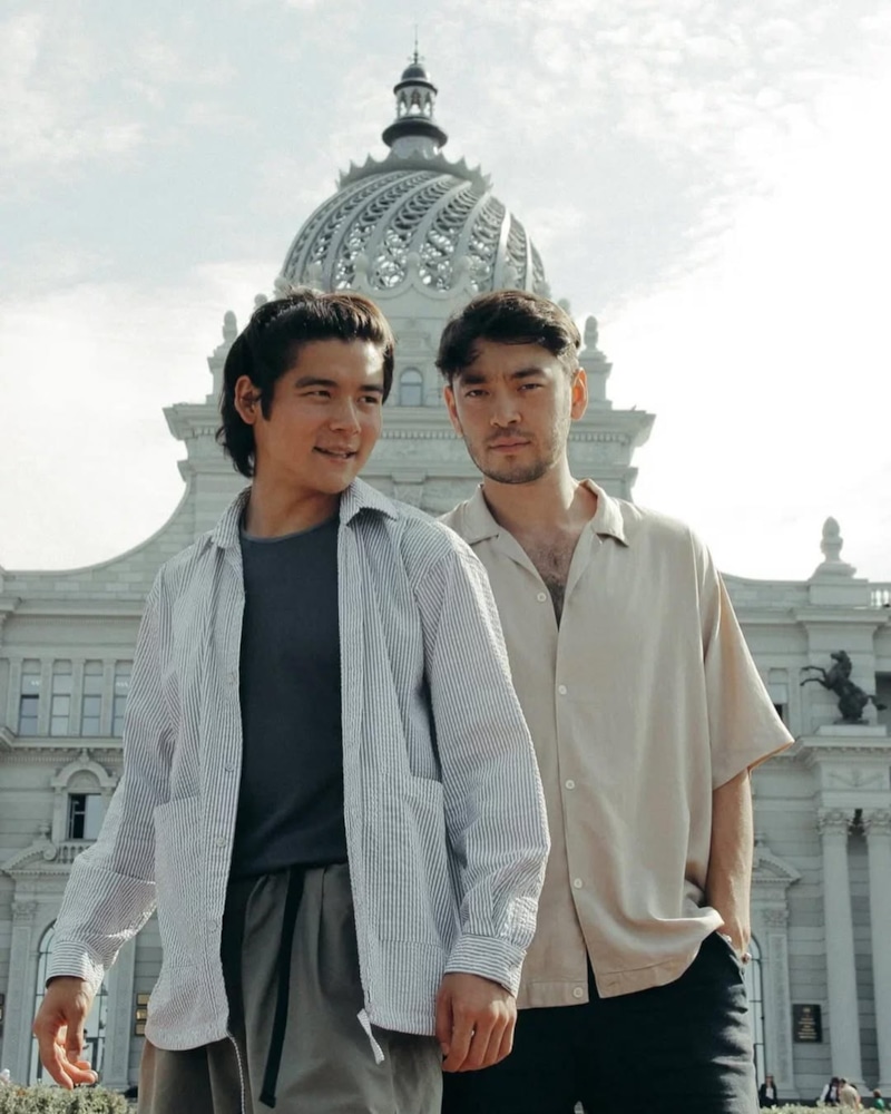 Ансар Ильясов и брат Аскар Ильясов