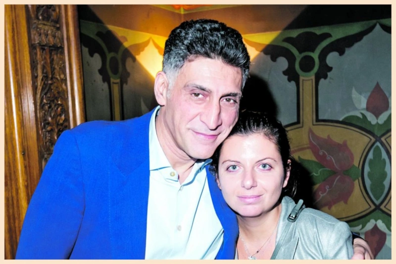 Тигран Кеосаян и Маргарита Симоньян