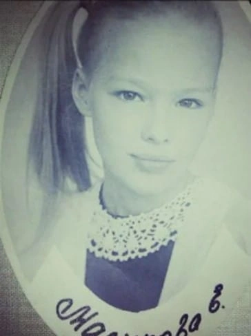 Екатерина Маликова в детстве
