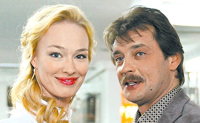 Екатерина Маликова и Aлексaндр Домогaров