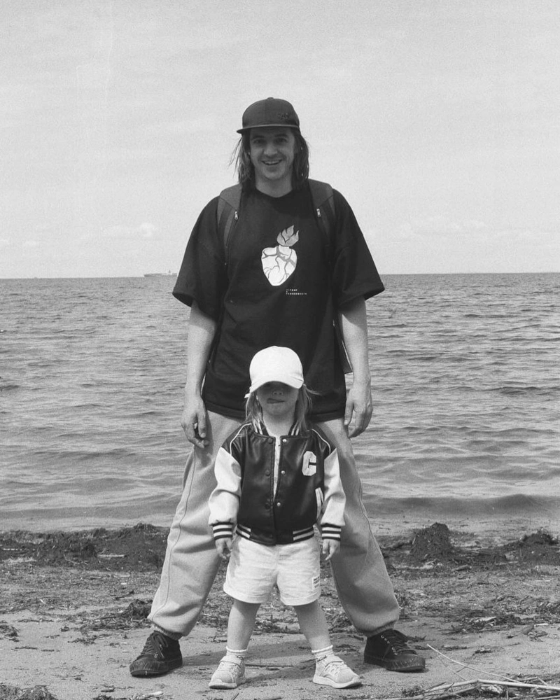 Константин Плотников с дочерью Евой