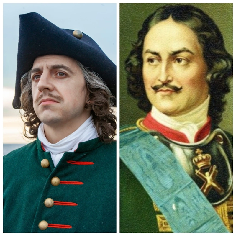 Константин Плотников и Петр I