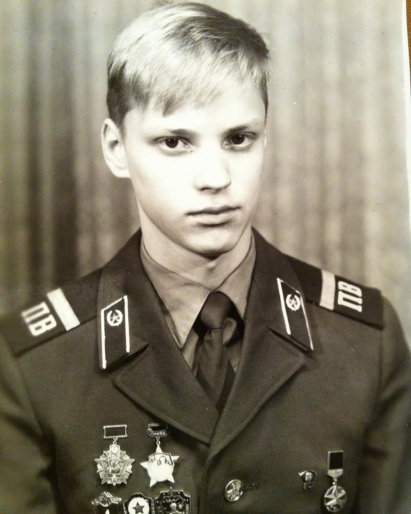 Эрнест Мацкявичюс в молодости Эрнест Мацкявичюс в молодости