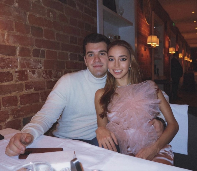 Мария Шувалова и ее муж Ростислав Багиров