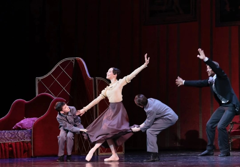 Мария Шувалова в балете «Анюта»