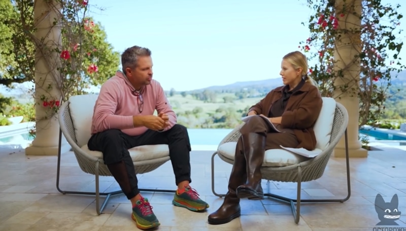 Роман Баданин и Ксения Собчaк