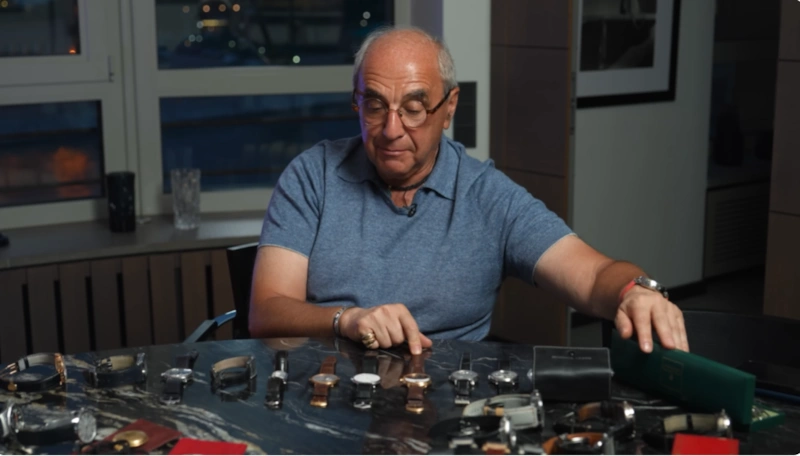 Александр Добровинский и коллекция часов Александр Добровинский и коллекция часов