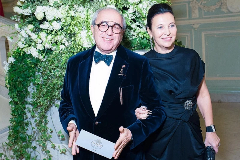 Александр Добровинский с женой Александр Добровинский с женой