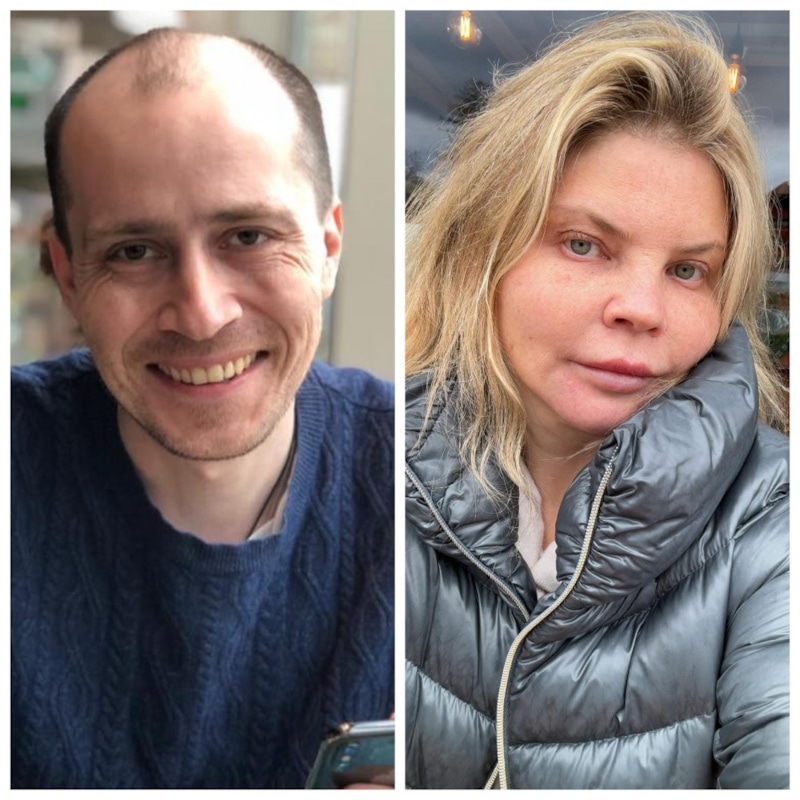 Павел Врублевский и его жена