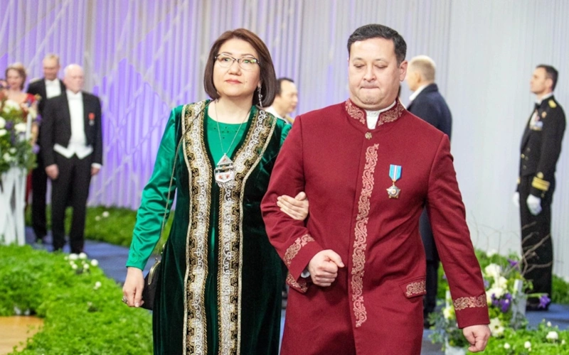 Мурат Нуртлеу с женой Мурат Нуртлеу с женой