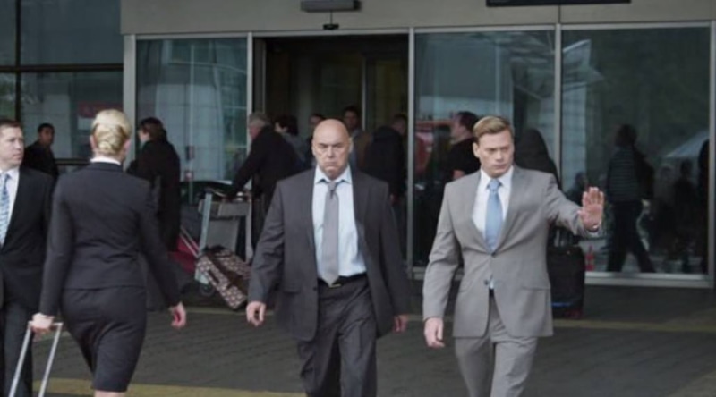 Дмитрий Золотухин и Сергей Рублев в фильме «Экипаж»