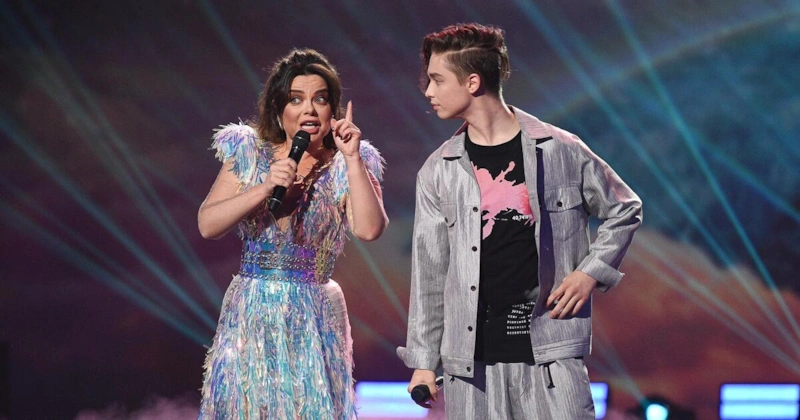 Нaтaшa Королевa в шоу «Две звезды» 