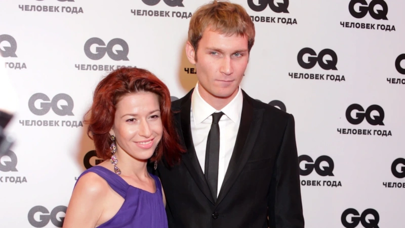 Николай Наумов с женой