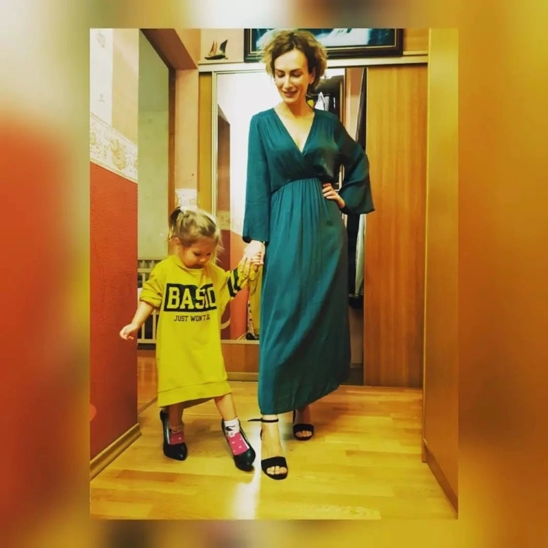 Наталья Высочанская с дочерью