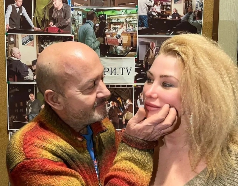 Вячеслав Гришечкин и Диана Бичарова /