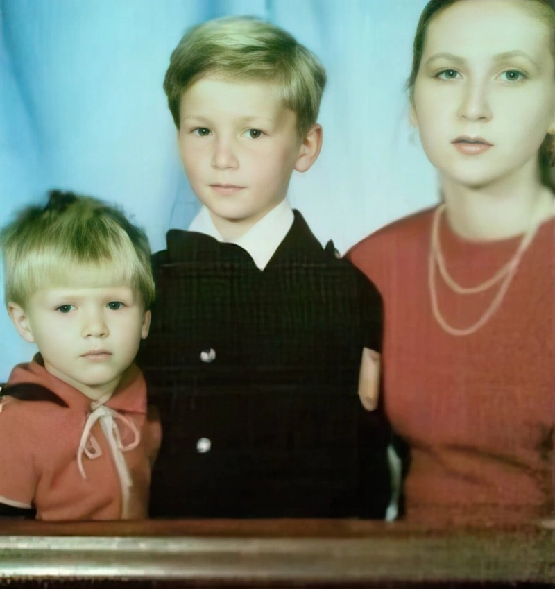 Николай Наумов в детстве