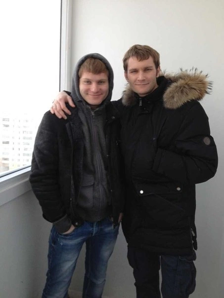 Николай Наумов с брaтом