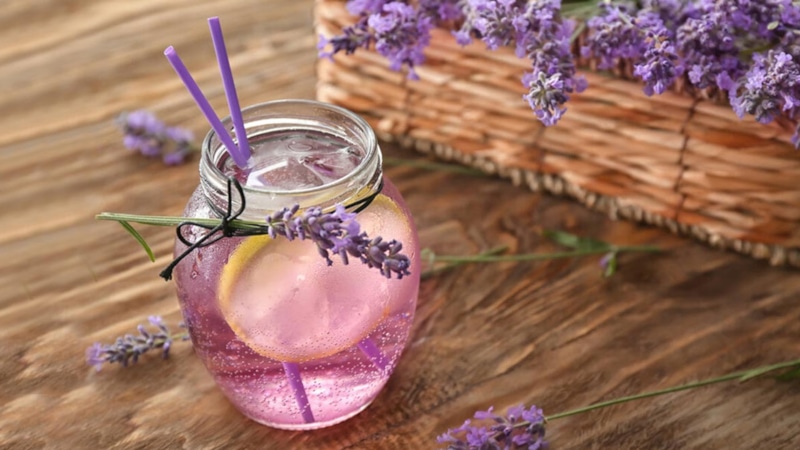 Лавандовый лимонад: сказочный напиток