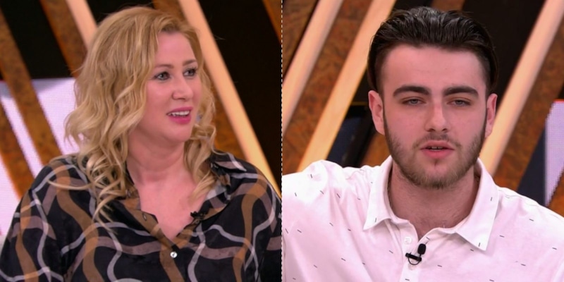 Андрей Гаглоев и Диана Бичарова / кадр из телешоу «Прямой эфир»