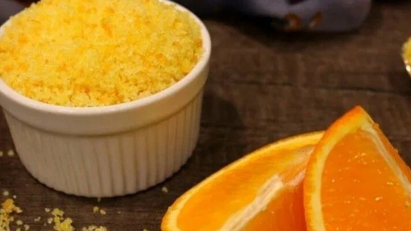 Апельсиновый сахар: рецепт с цедрой