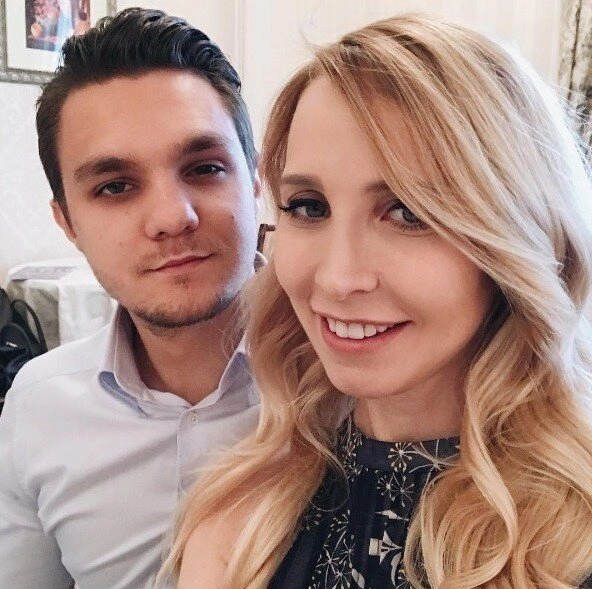 Мила Левчук с бывшим мужем Ильей