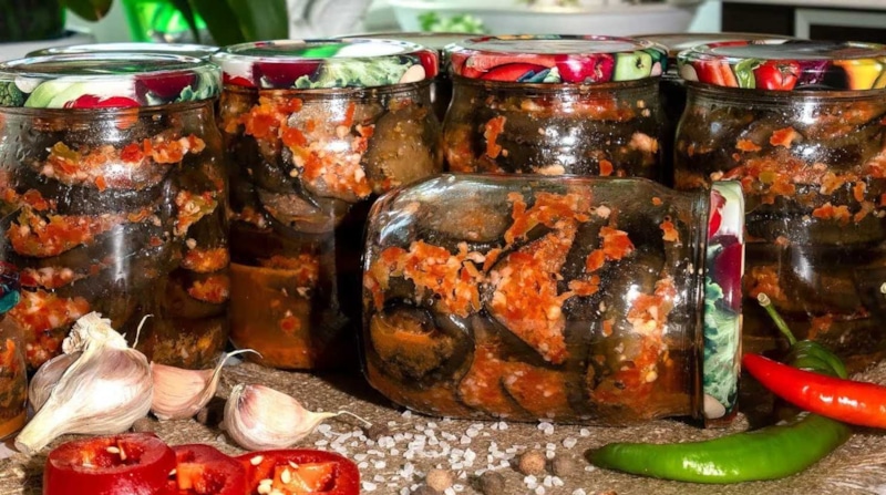 Острые баклажаны на зиму: рецепт без стерилизации Острые баклажаны на зиму: рецепт без стерилизации