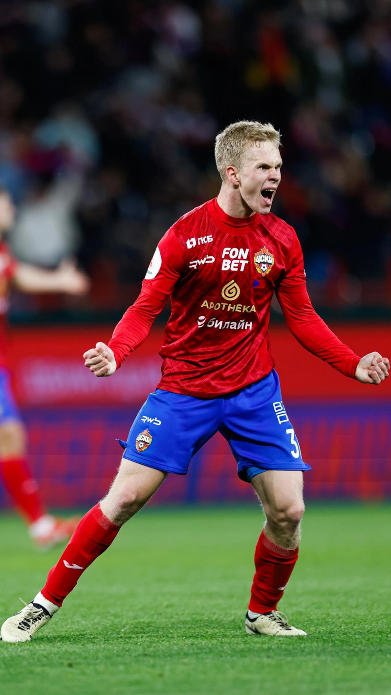 Полузащитник ЦСКА Матвей Кисляк