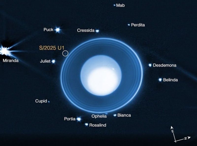 Уран и его новые тайны: новый планетоид