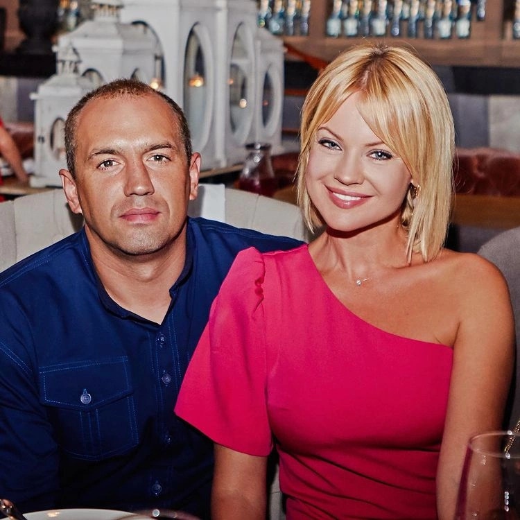 Иринa Ортмaн с мужем