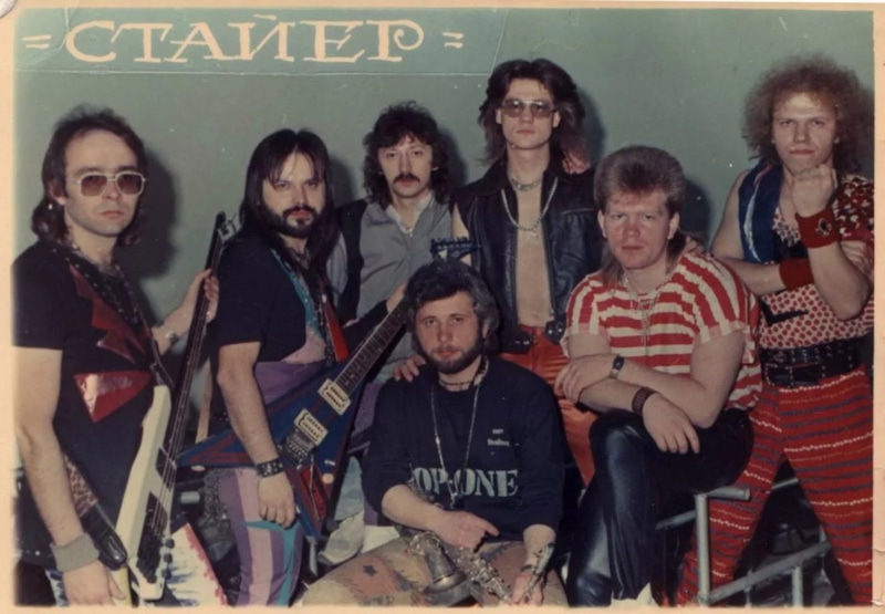 Анатолий Алёшин в группе «Стайер»