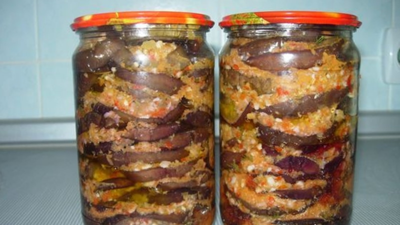 Баклажаны в банке: вкус лета