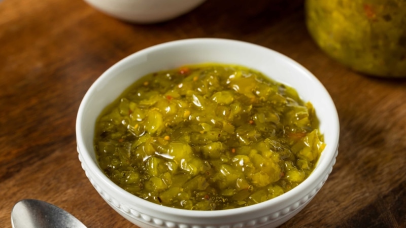 Огуречный релиш: яркая зимняя заправка Огуречный релиш: яркая зимняя заправка