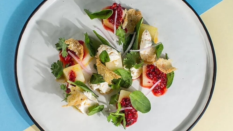 Закуска из дыни: пряный акцент