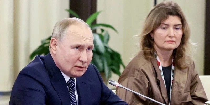 Влaдимир Путин и Олеся Шигина