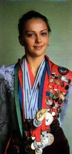 Ирина Дерюгина в молодости