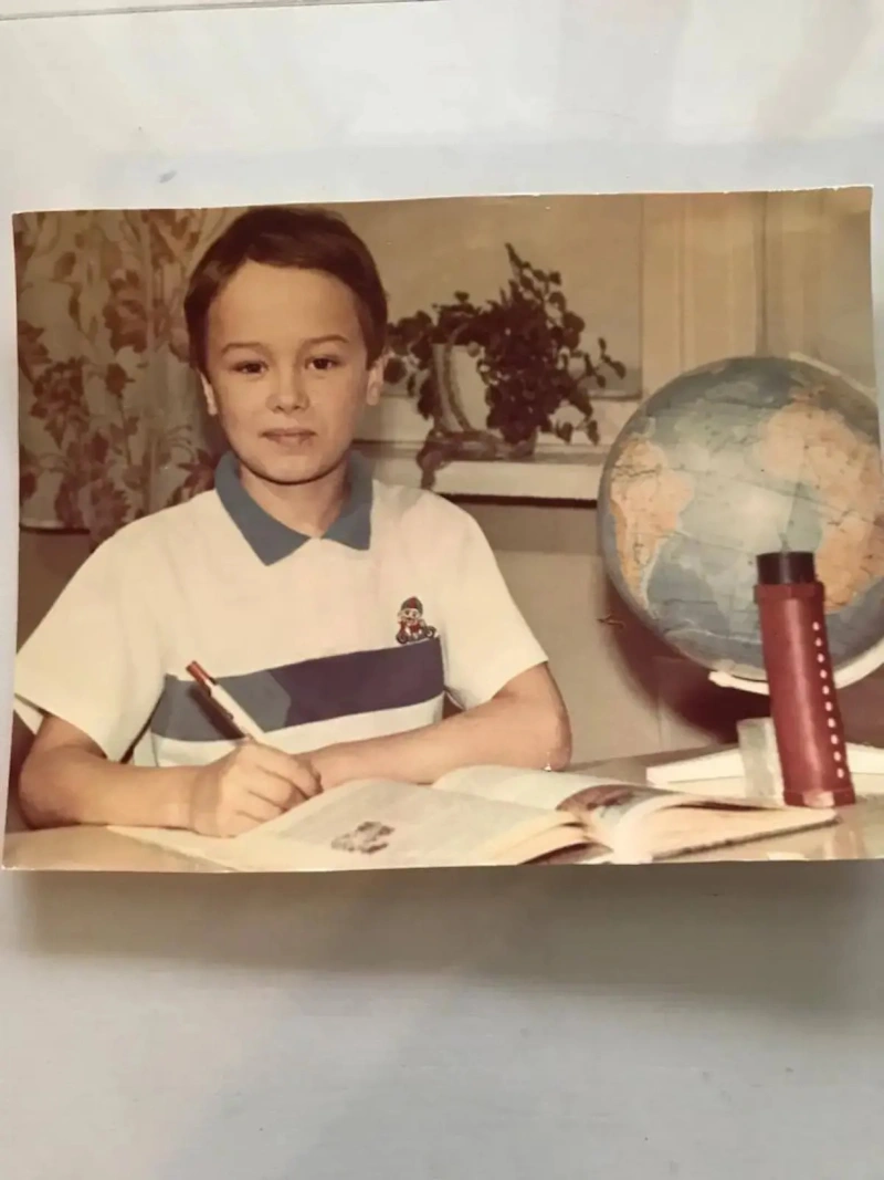 Илья Соболев в детстве