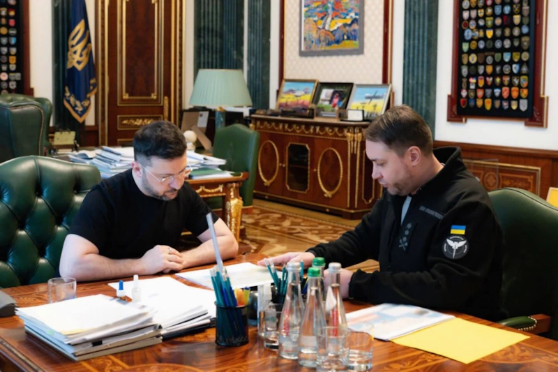 Кирилл Буданов и Владимир Зеленский Кирилл Буданов и Владимир Зеленский