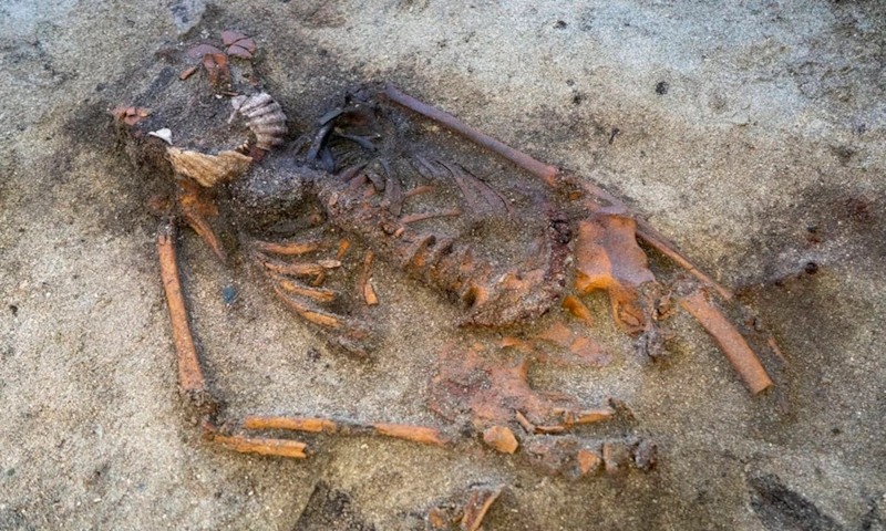 Захоронение викингов: странный ритуал