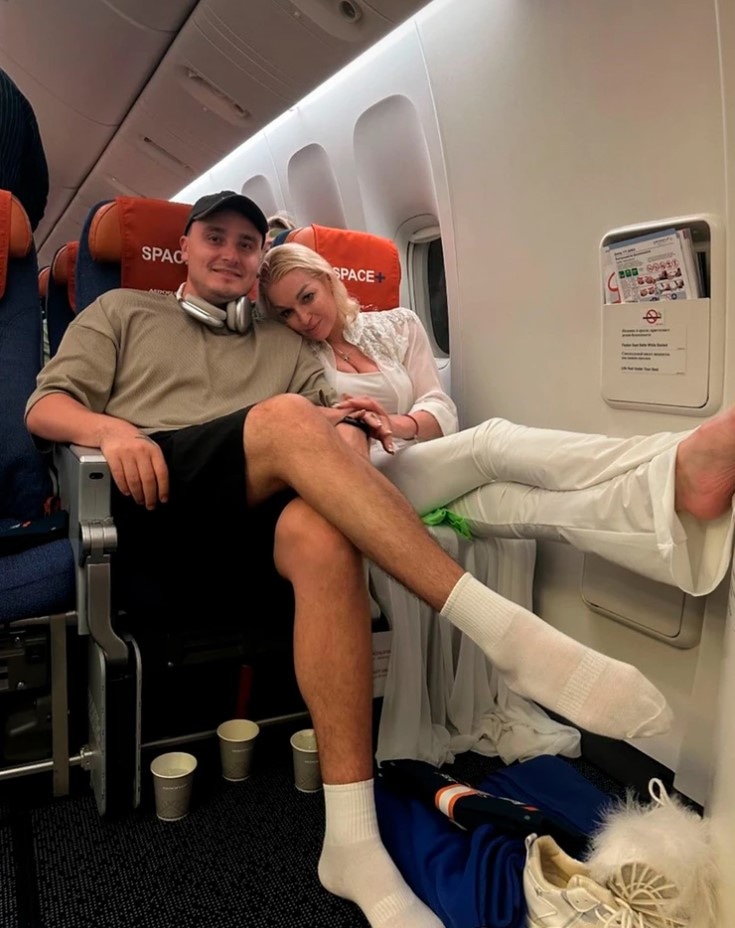 Марчел Абабий и Анастасия Волочкова