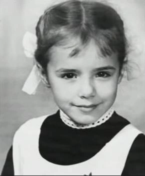 Елена Цыплакова в детстве