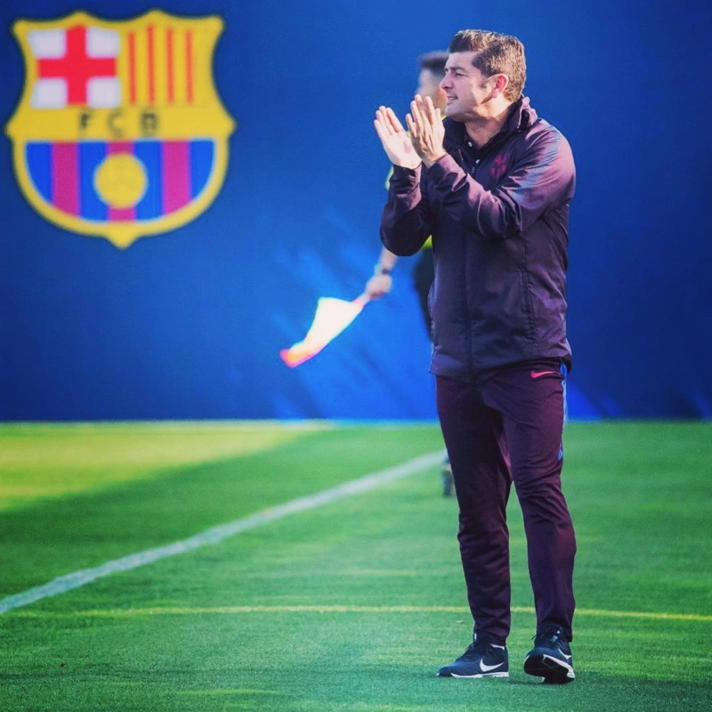 Тренер «Барселоны» Франк Артига 