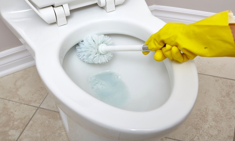 Чистый санузел: сода и лимон