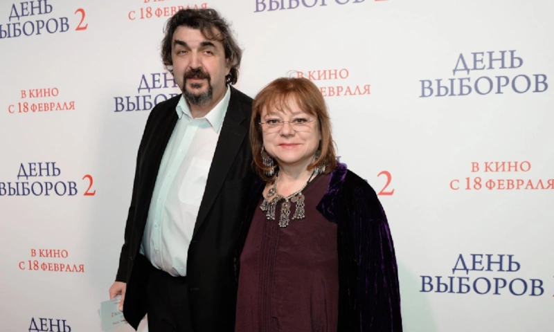 Игорь Золотовицкий с женой Верой Харыбиной Игорь Золотовицкий с женой Верой Харыбиной