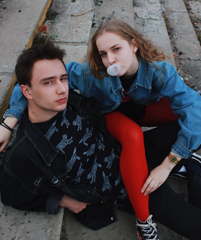 Настя Федько и Миша