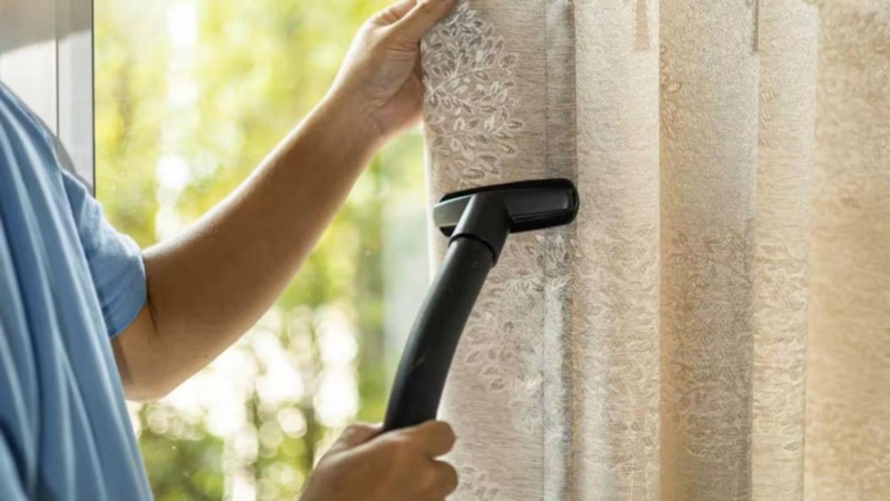 Дом и здоровье: чистые шторы Дом и здоровье: чистые шторы