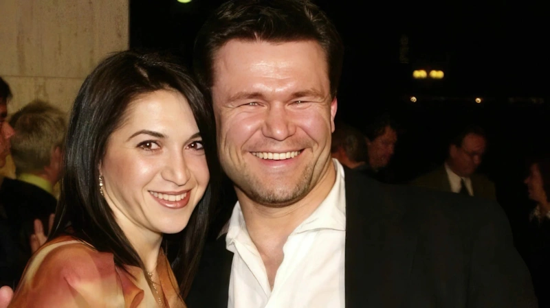 Олег Тактаров с бывшей женой Марией Олег Тактаров с бывшей женой Марией