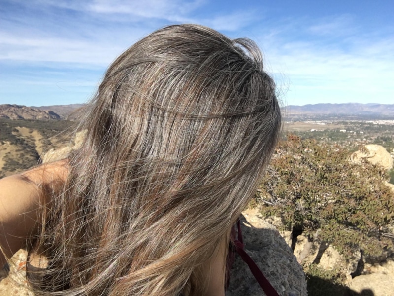 Седина волос: натуральное окрашивание