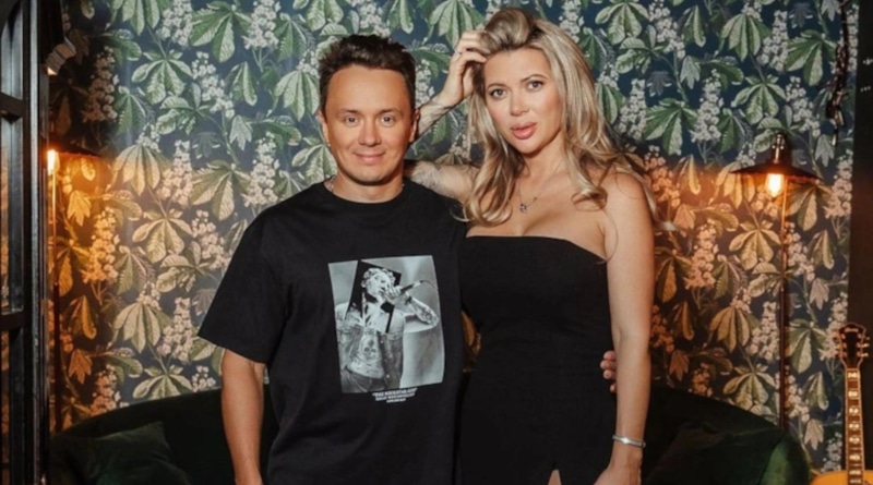 Илья Соболев с женой Натальей