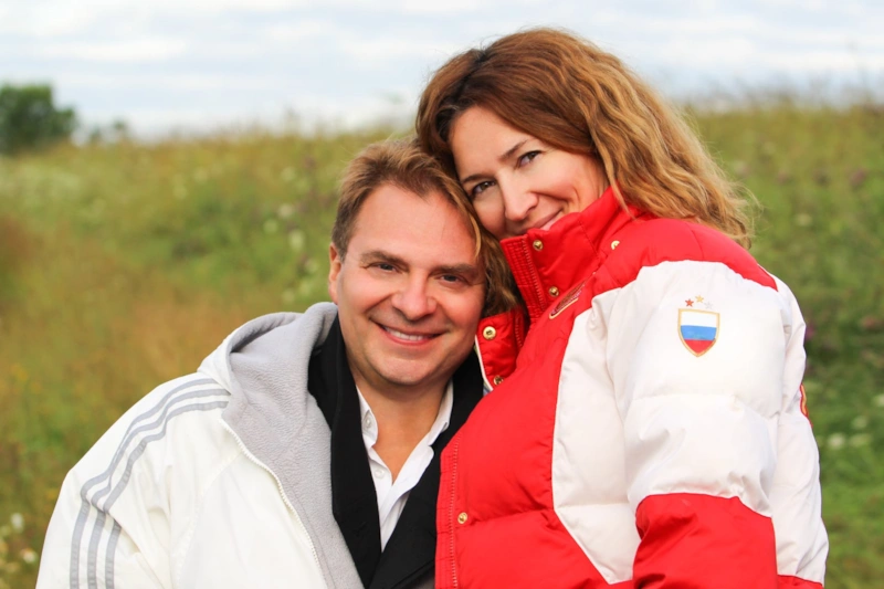 Александр Добронравов с бывшей женой