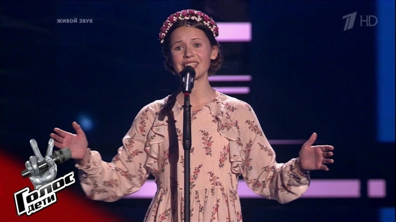 Вероника Сыромля в шоу «Голос. Дети»